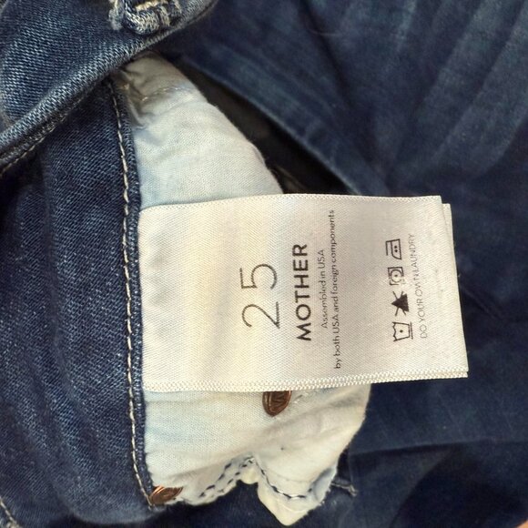 Mother Women's High Waisted Looker Ankle Fray Jean - Picture 4 of 4